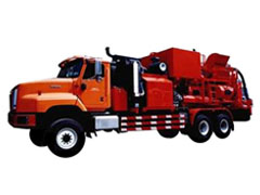 Double Pump Cementing Truck